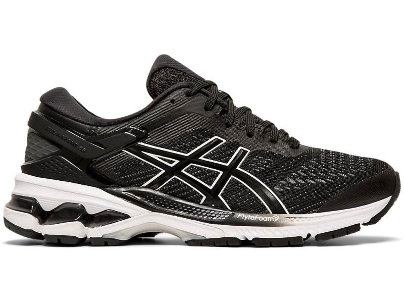 Dámské Běžecké Boty Asics GEL-KAYANO 26 Černé 87659NHZS